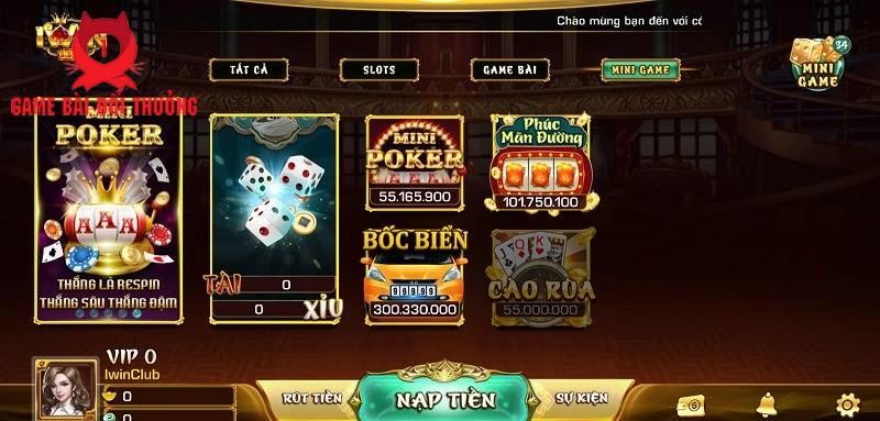 Tổng quan về cổng game bài đổi thưởng online Iwin