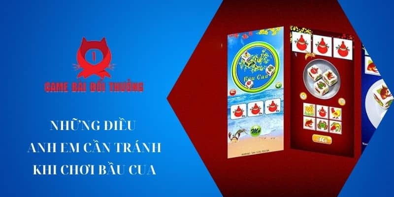 Những điều anh em cần tránh khi chơi Bầu Cua