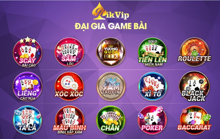 Giới thiệu về trò chơi Baccarat nhà cái Rikvip