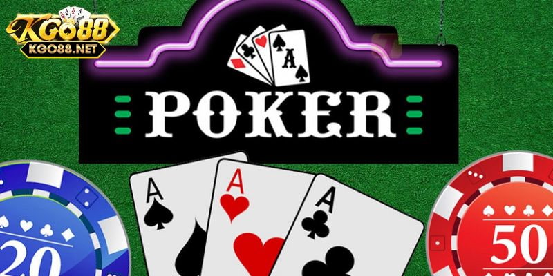 Poker - Trò chơi bài tây chiến lược với cược theo vòng